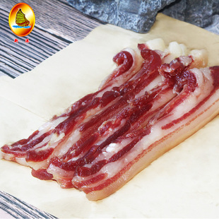 新港腊味 广东特产香肠腊肉非烟熏咸肉白腊肉腌肉水晶腊肉500克