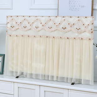 电视机套 挂式 电视机罩防尘罩55英寸 开机不取液晶电视布盖布65寸