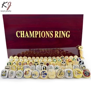 2023年丹佛掘金15号约基奇湖人科比勇士库里詹姆斯总冠军戒指周边