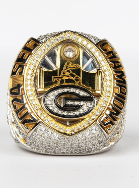 2024-2025年芝加哥斗牛犬NCAA大学联赛冠军戒指球迷收藏版