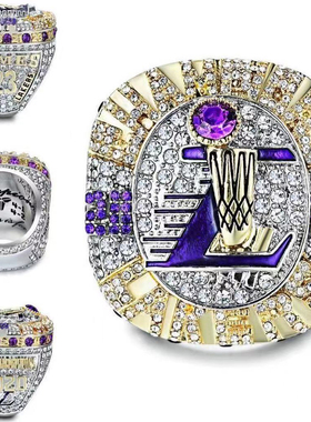 新款2020年湖人科比洛杉矶湖人总冠军戒指