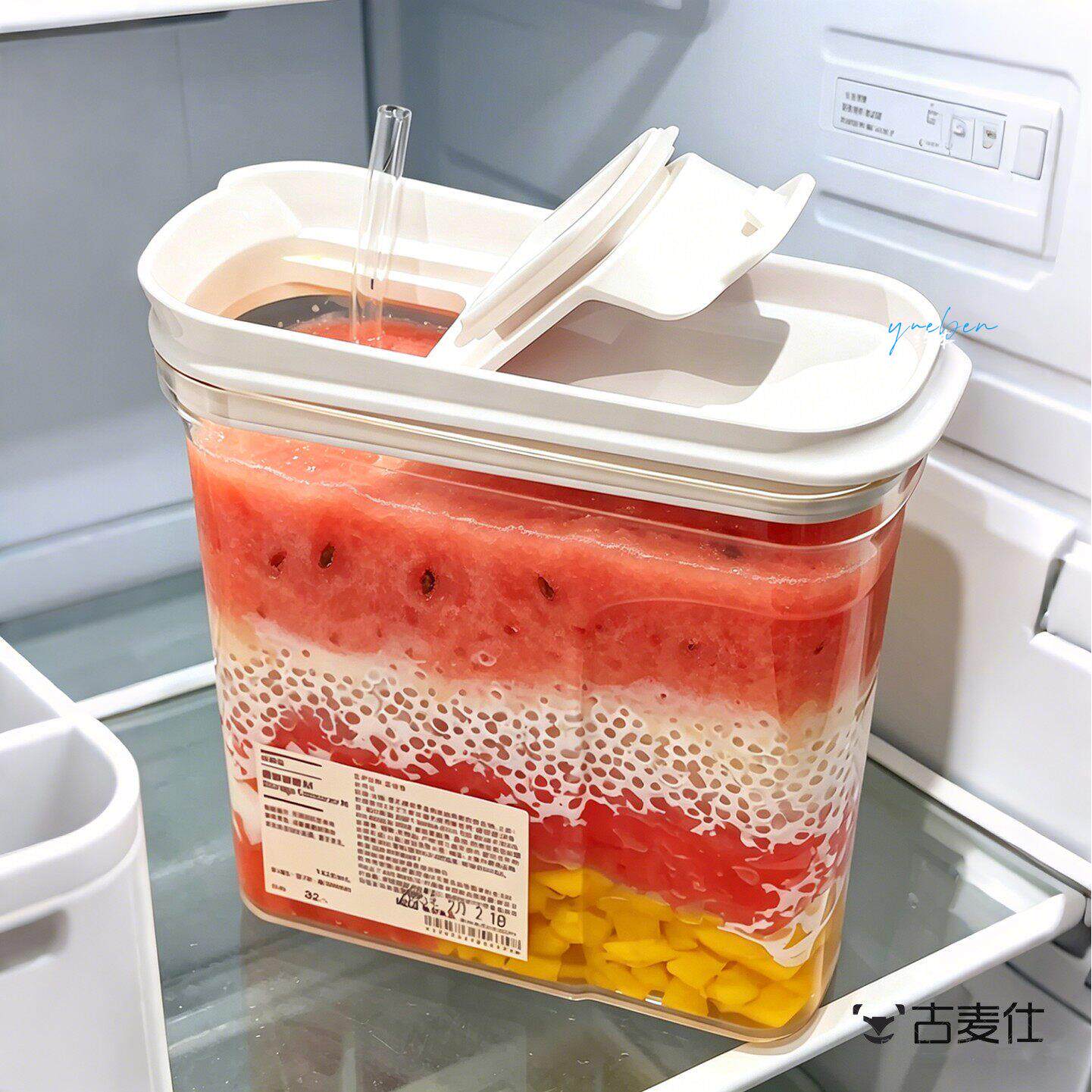 冷泡壶家用冰箱冷水壶储水食品级大容量凉茶桶夏天自制水果饮料桶