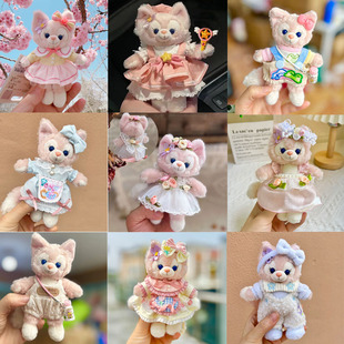 玲娜贝儿挂件着替露露可琦安钥匙圈挂件娃衣春日花香连衣裙可爱女