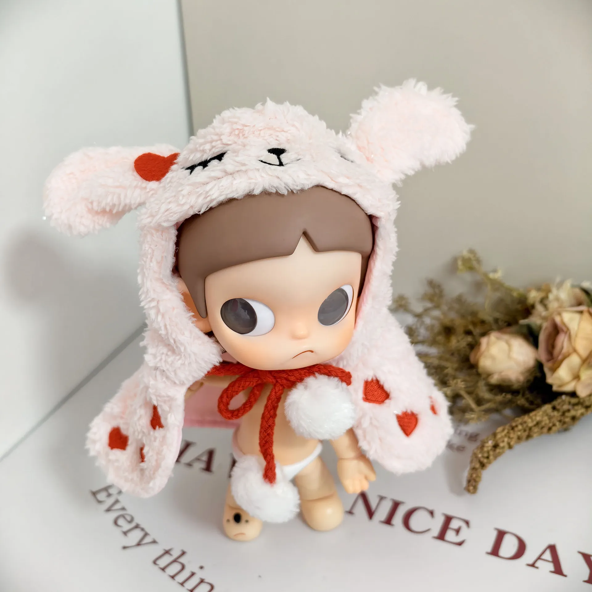 zsiga可动人偶娃衣向往之处1/8嘎子姐着替小兔连帽披风新年喜庆服