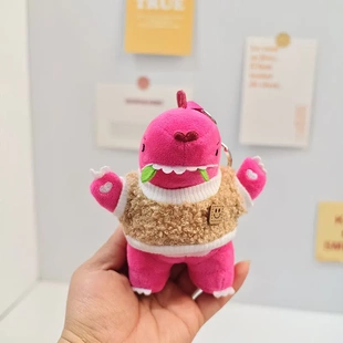 仅售衣服】汪苏泷周边破壳龙素龙玩偶挂件演唱会圈圈衫背带裤可爱