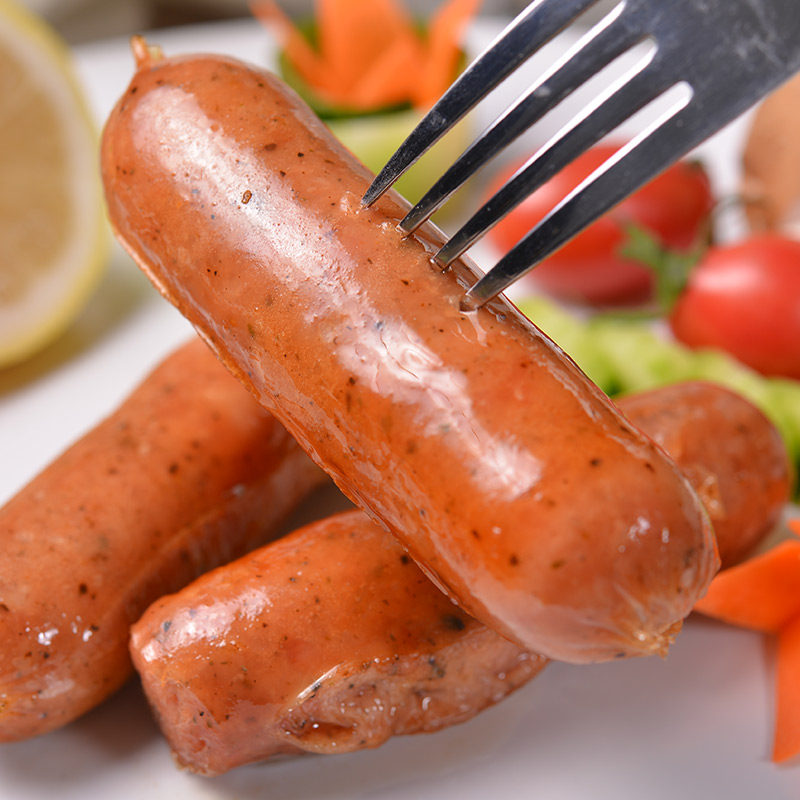 廖大哥烧烤肉烤肠280g新包装2种口味肉肠手抓饼早餐肠烧烤香肠