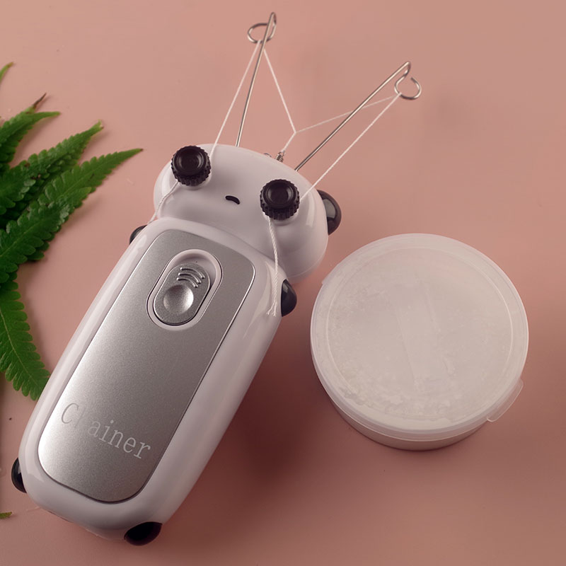 拔毛器脱毛器仪挽脸机去毛男女挽脸器电动挽面器绞脸器脸部除毛器