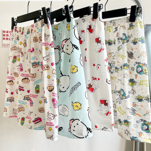 胖妹妹可穿短裤 睡裤 家居短裤 爆款 300斤 新款 过夏天韩版 女夏季