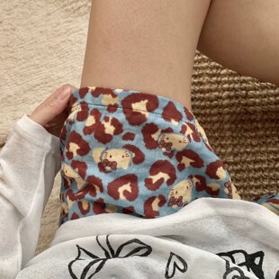 卡通少女咖豹HelloKitty2026春夏新款 休闲百搭遛弯居家休闲短裤