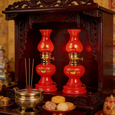 5号电池电子蜡烛灯用电池拜老爷长命灯佛灯拜神灯招财灯财神灯