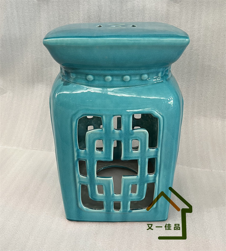 家居饰品鼓凳特价摆件镂空