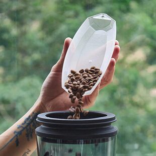 透明轻舟咖啡秤豆盘C豆碟称量计量盘展示样品生豆托盘分装40