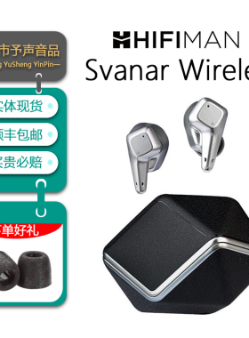 HIFIMAN海菲曼Svanar Wireless大天鹅真无线蓝牙耳机降噪豆入耳式