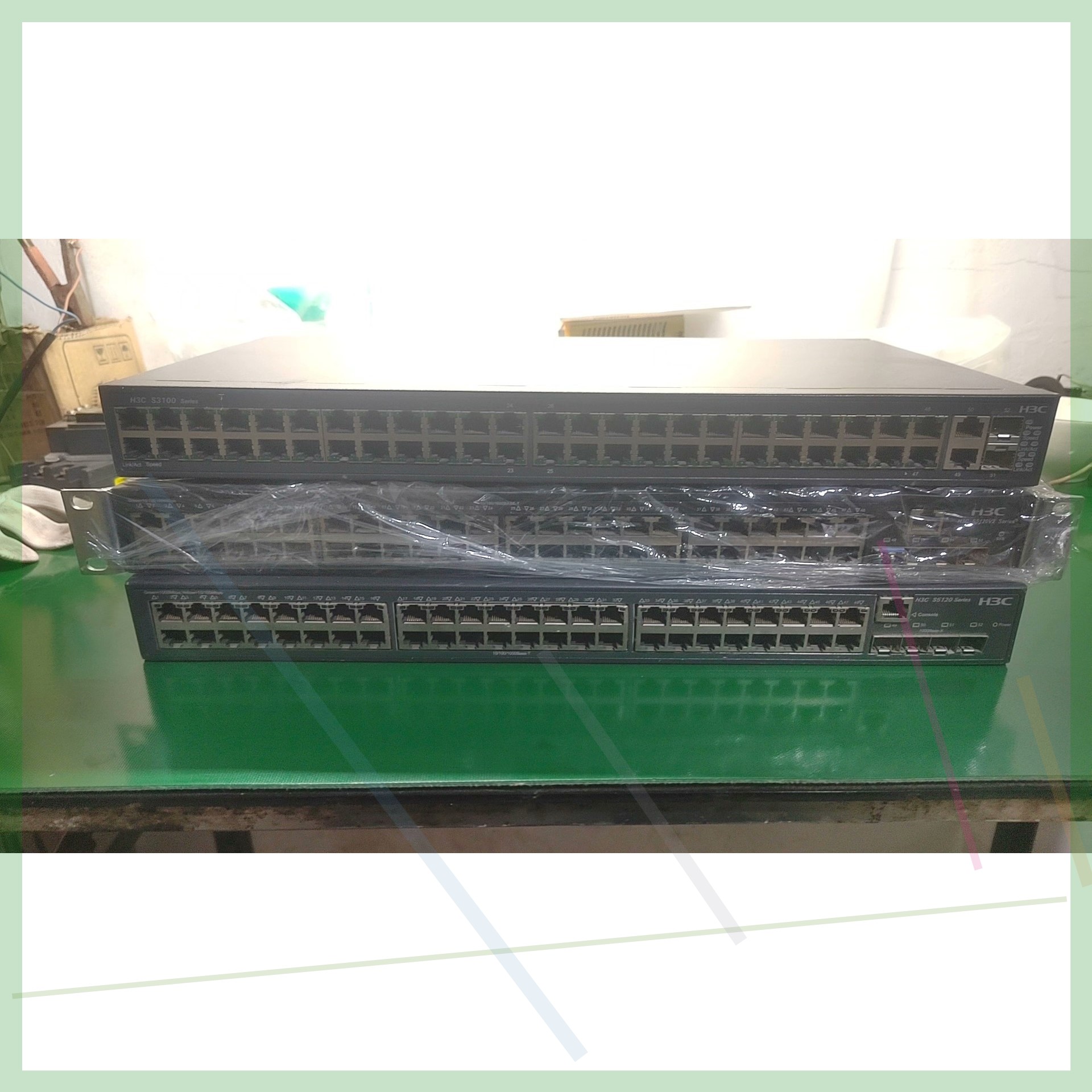 拍前询价:H3C S3100-52TP-SI   交换机
