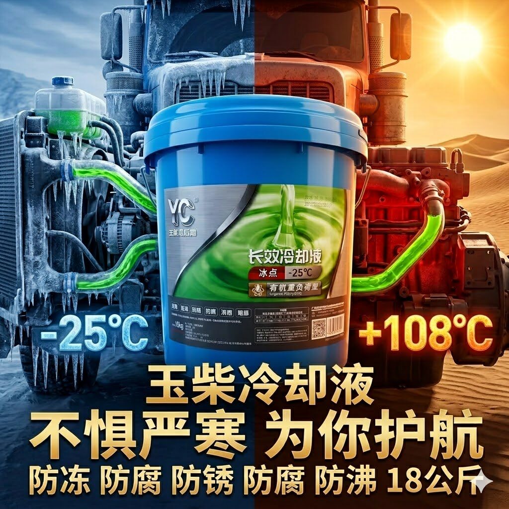 玉柴原厂-25防冻液18kg四季用