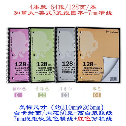 加拿大128美式经典3孔16色线圈本