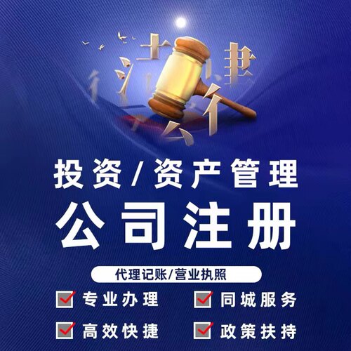 全国资产管理投资管理公司注册变更转让专业代办此类目营业执照