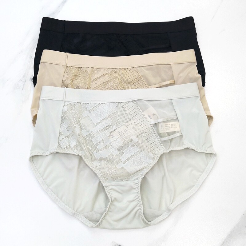 芬铂女士中腰性感蕾丝舒适平角裤FW3109K搭配FW3109H FW3109J文胸