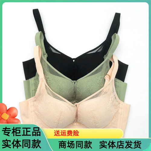 贵夫人无钢圈桑蚕丝聚拢文胸
