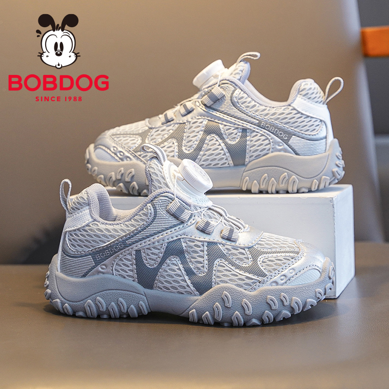 巴布豆童鞋男童运动鞋2025新款秋款大童男鞋儿童休闲鞋女男宝鞋子