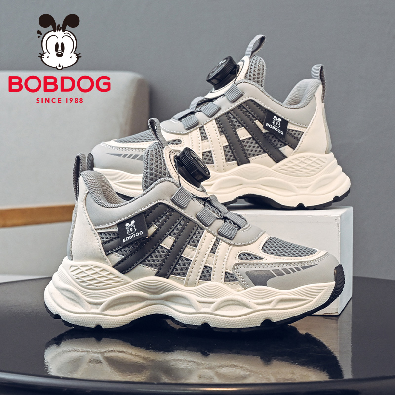 巴布豆童鞋男童运动鞋2025新款秋季男孩大童男鞋男款男宝儿童鞋子