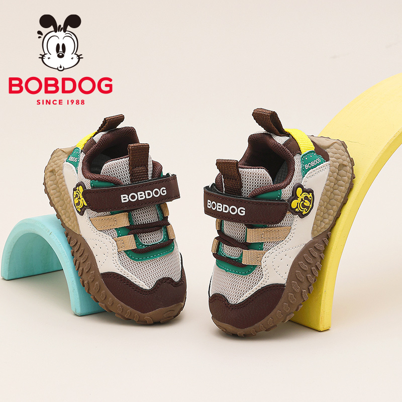 巴布豆童鞋小童鞋2025新款秋季男童软底机能男孩地板鞋儿童学步鞋