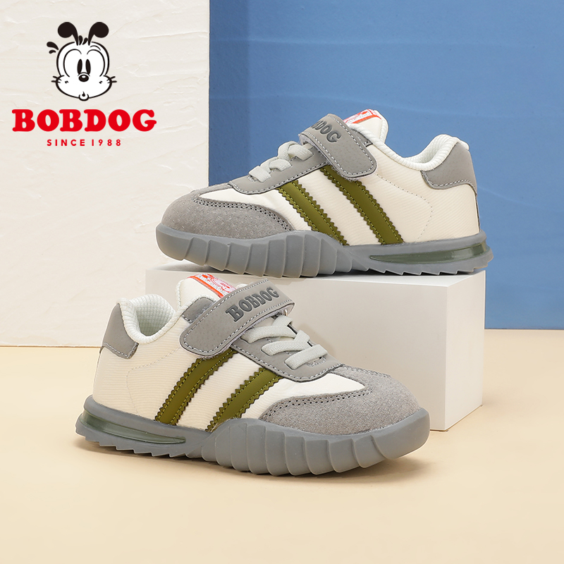 巴布豆透气休闲儿童运动鞋