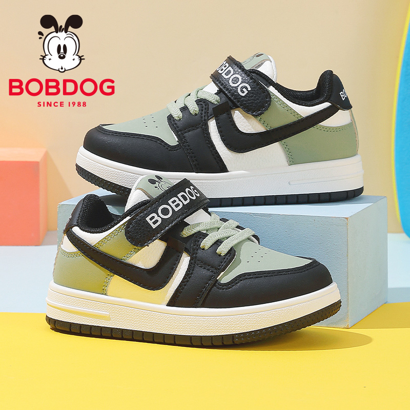 巴布豆童鞋男童板鞋2025新款秋季大童运动鞋休闲低帮aj鞋儿童鞋子