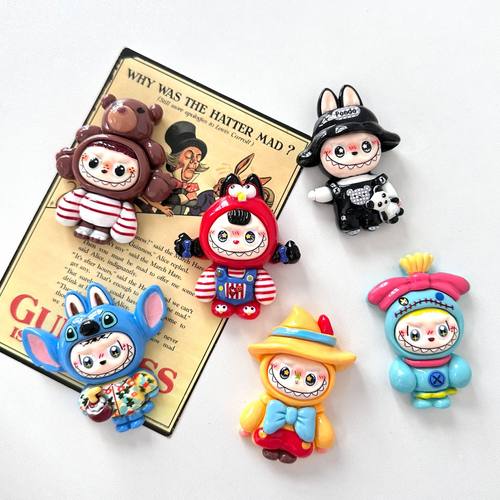 新款大号卡通树脂diy配件奶油胶