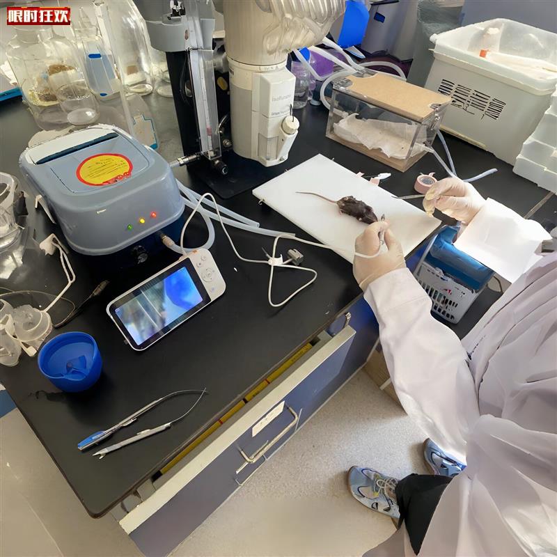 辛品牌小动物喉镜上海制P造插管喉镜用于大鼠气管插管实验