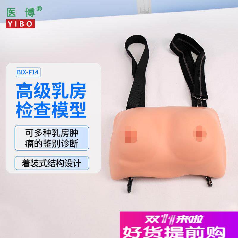 医博BIbX-F14高级穿戴式乳房检查教学演示模型女性乳房病变触诊教