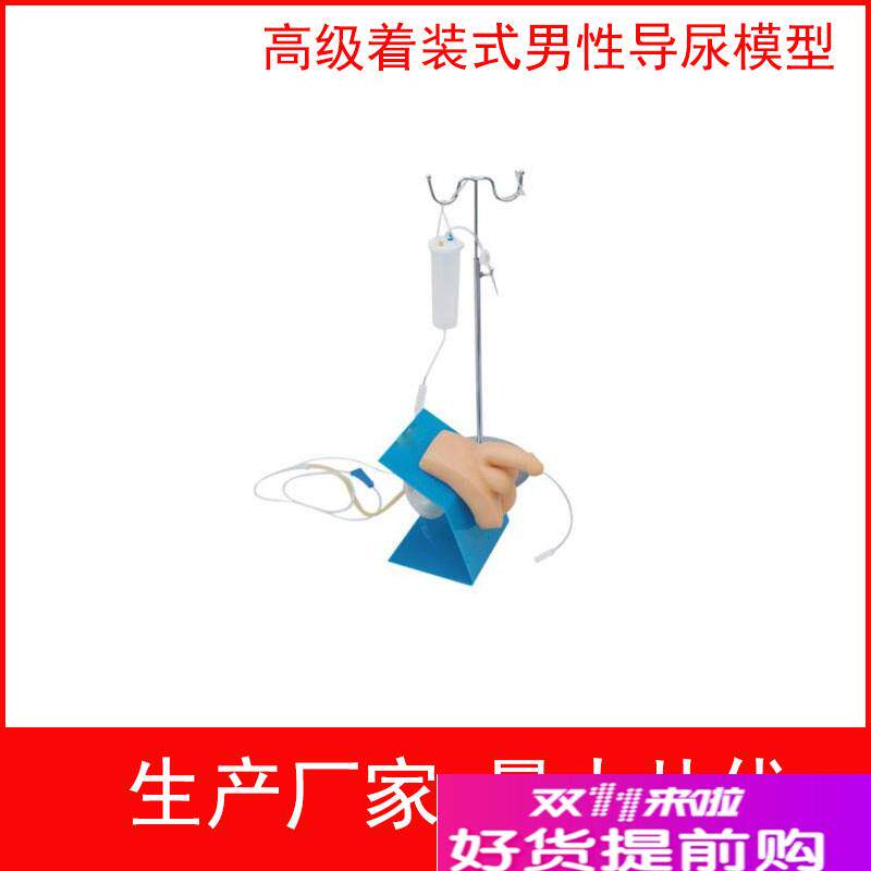 实习护理模型女性o导尿模型生殖器教具着装式男性导尿模型