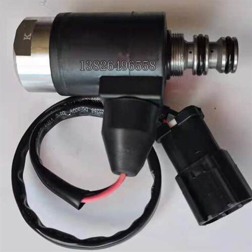 松挖掘机PC60/100/120/200C/220-6-7旋转回转电磁阀6D95配件