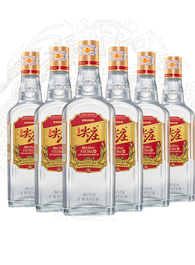 宜宾五粮液股份尖庄大光50度粮食白酒光瓶浓香型500mL*6瓶