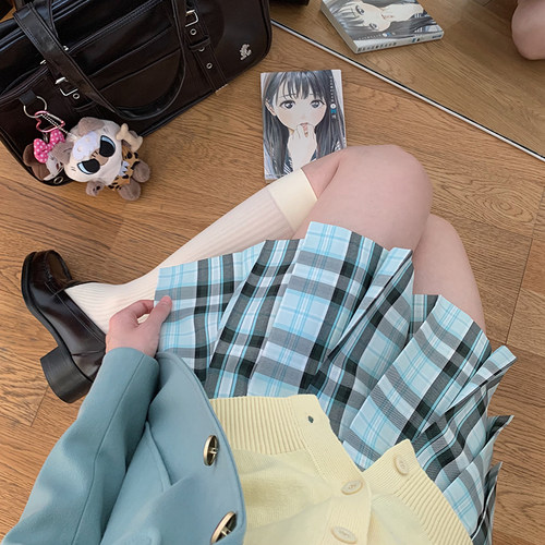 原创春夏校供感jk格裙