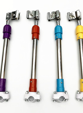 自行车伞架单车雨伞支架电动车遮阳撑伞架婴儿车三四轮不锈钢支撑