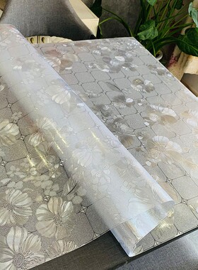 定制印花桌布防水防油茶几餐桌布方桌布防烫软玻璃透明烤火炉桌垫