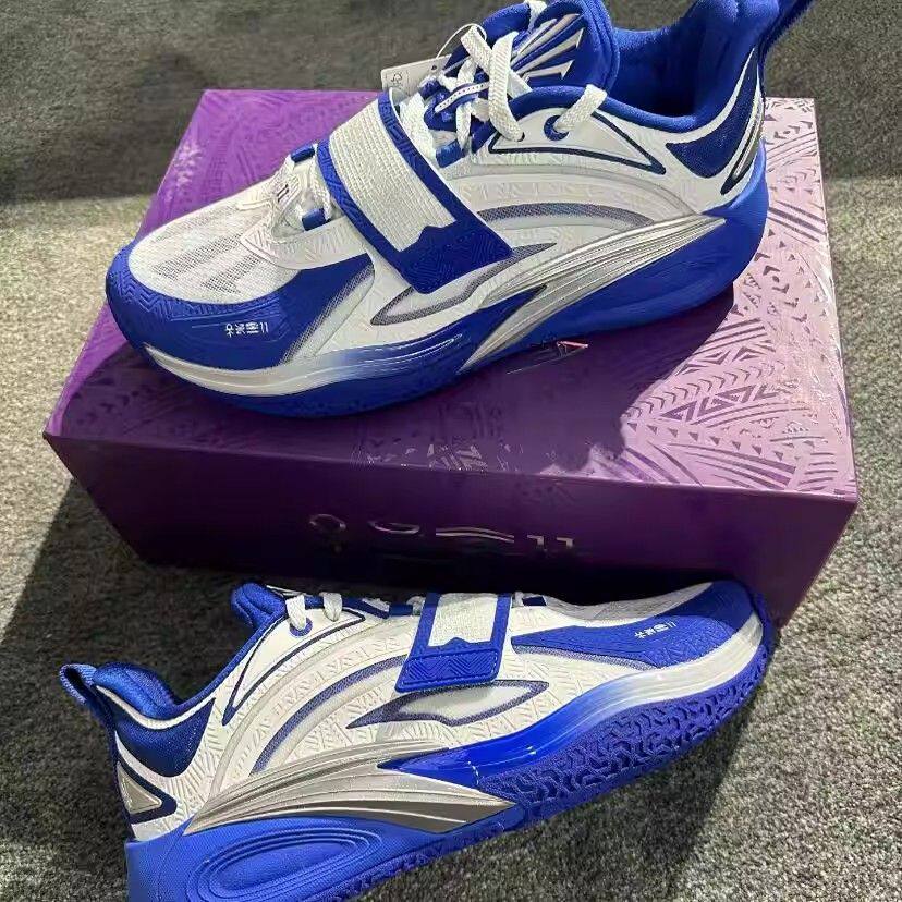 Anta安踏 KAI 1 欧文一代&ldquo;11&rdquo;低帮篮球鞋男款白蓝912511102S-1