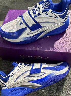 Anta安踏 KAI 1 欧文一代“11”低帮篮球鞋男款白蓝912511102S-1