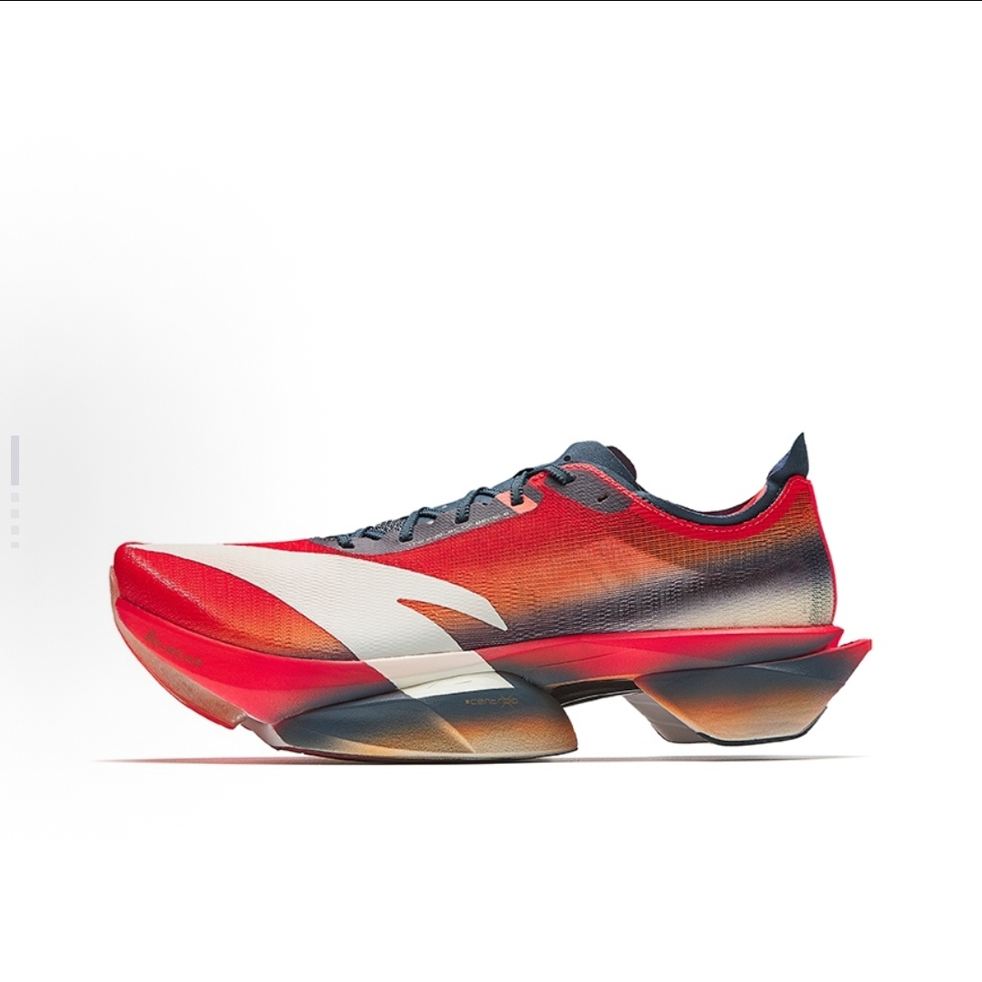 安踏C10PRO2代劲冲竞训竞速氮科技织物减震耐磨防滑低帮跑步鞋男