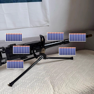 M2机关枪勃朗宁重机枪儿童玩具老干妈M20软弹枪电动连发模型礼物