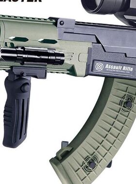 儿童玩具AK12软弹枪电动连发冲锋枪户外活动对战男孩训练模型道具