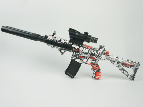 M416软弹枪电动涂鸦玩具枪