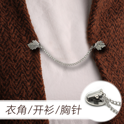 链条夹扣西雅彤话合金复古女