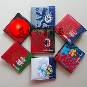 巴西笔袋内马尔钱夹AC钱包AC米兰零钱包利物浦礼物欧洲杯礼品球队