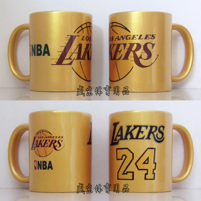 NBA马克杯湖人水杯科比陶瓷杯子