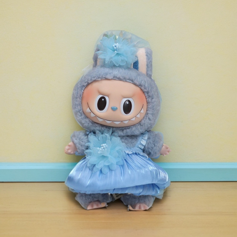 拉布布挂件娃衣17cm盲盒替换衣服
