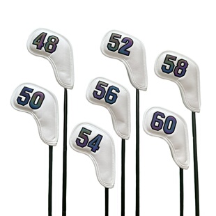 高尔夫沙 高档PU 杆套挖起杆帽套球头保护套48