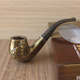 烟嘴烟袋锅非实木方便携带可拆清洗 弯式 新款 烟斗过滤芯烟具老式