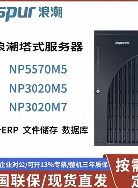 浪潮NP5570M5 2*4210R 20核/64G/3*2.4T/2G RAID/500W双电